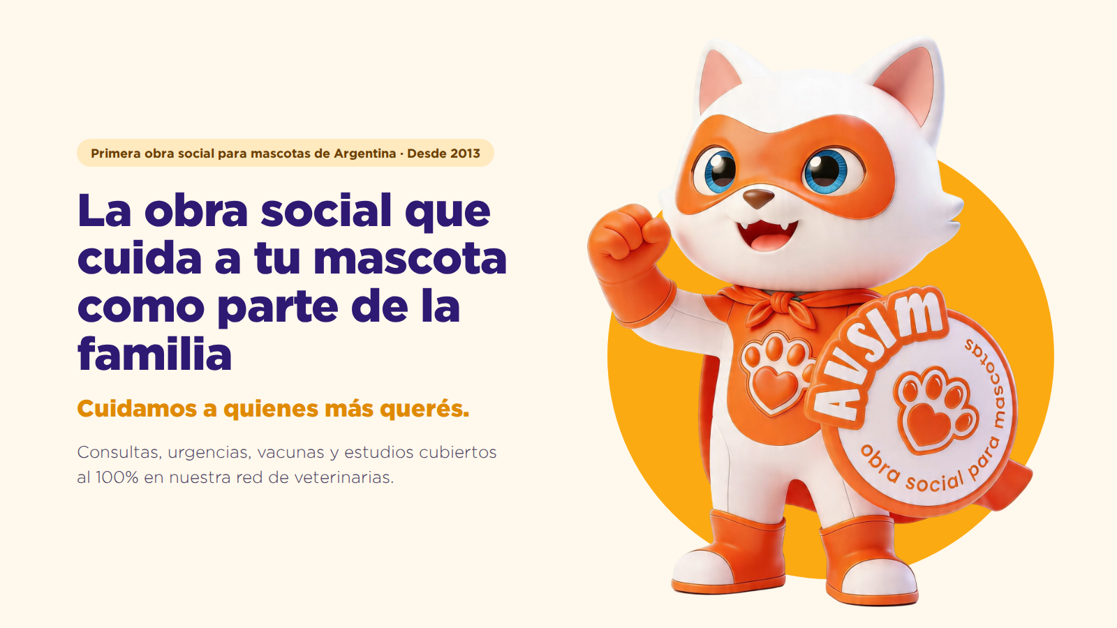 AVSIM - La obra social que cuida a tu mascota como parte de la familia